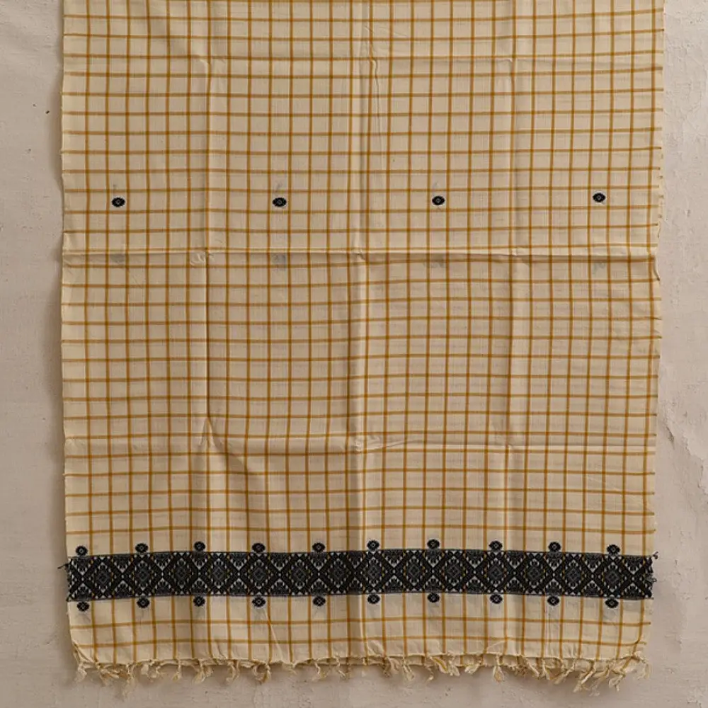 shop Assam Weaving - Handloom Cotton Checks Stole