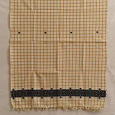 Majuli | Assam Weaving - Handloom Cotton Checks Stole
