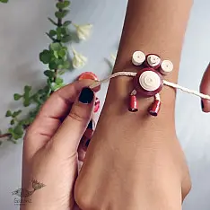 Kids Rakhi | Ghumakkad Babloo ki Jhappi - Paper Quilling Rakhi