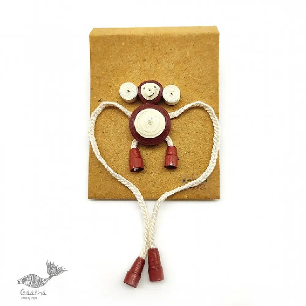 shop Ghumakkad Babloo ki Jhappi - Paper Quilling Rakhi