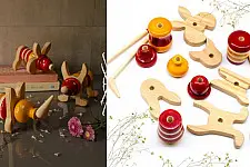 Handmade Traditional Toy |  Ulte Pulte - Jumbo ( Set of 15 Block )