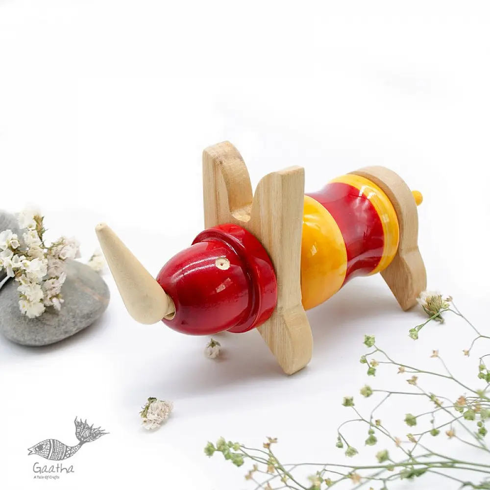 shop Handmade Traditional toy -Ulte Pulte - Twin ( Set of 10 Blocks ) ~ RaKa 