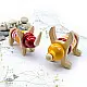 shop Handmade Traditional toy -Ulte Pulte - Twin ( Set of 10 Blocks ) ~ blocks