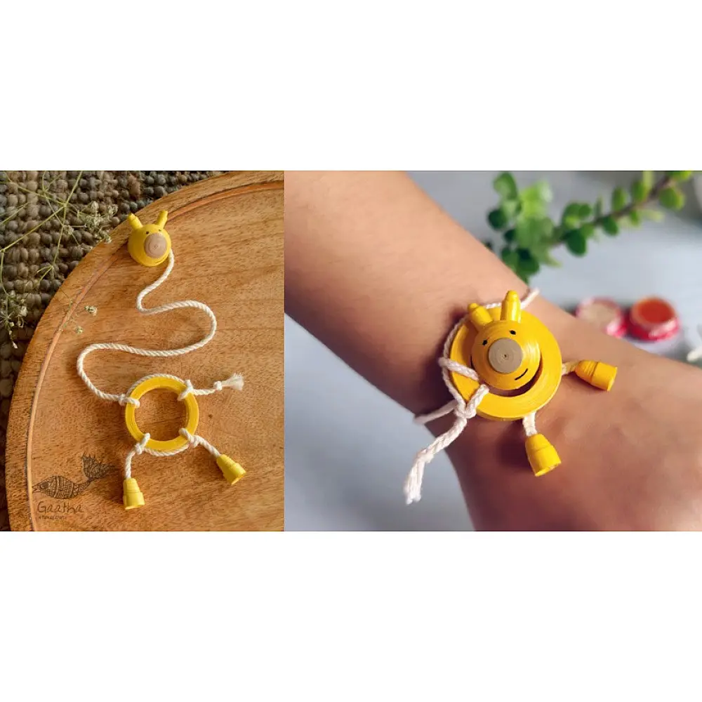 shop Ghumakkad Jaggu  ki Jhappi - Paper Quilling Rakhi 