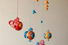 Budbud | Paper Quilling Hanging - Budbud Buddies | Three Tier