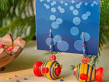 Budbud | Paper quilling - Earring - Pilu