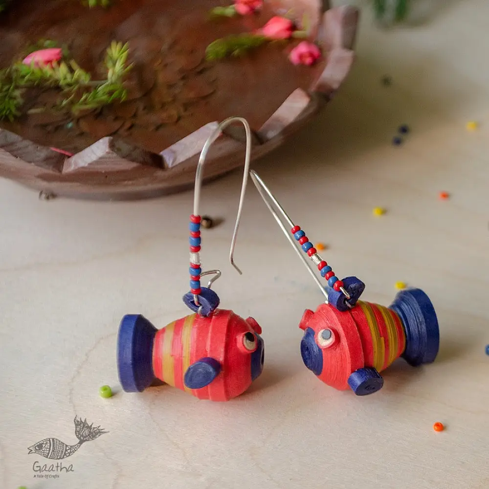 shop Handmade Paper Quilling - Earring - Lali 