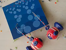 Budbud | Paper Quilling - Earring - Nila