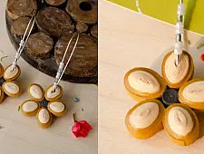 Budbud | Paper Quilling -  Gungun ka Phool | Earring