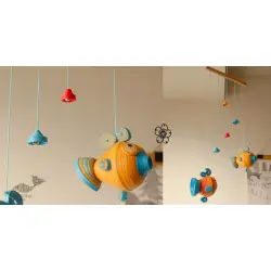 Budbud | Paper Quilling Hanging - Budbud Buddies | Single Tier | Re and Ma