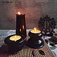 shop Wooden Stambh ( Candle Holder)