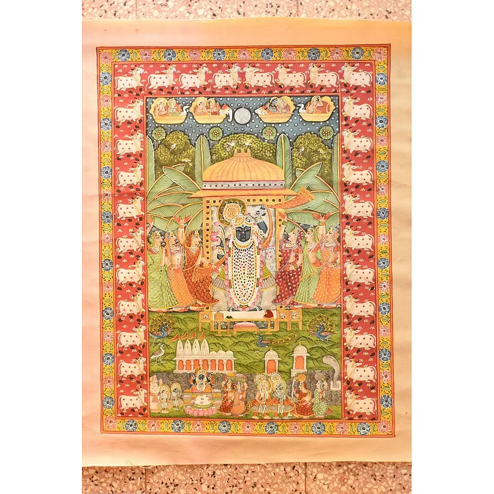 buy Traditional Pichwai Paintings of Nathdwara  - Shrinath ji  