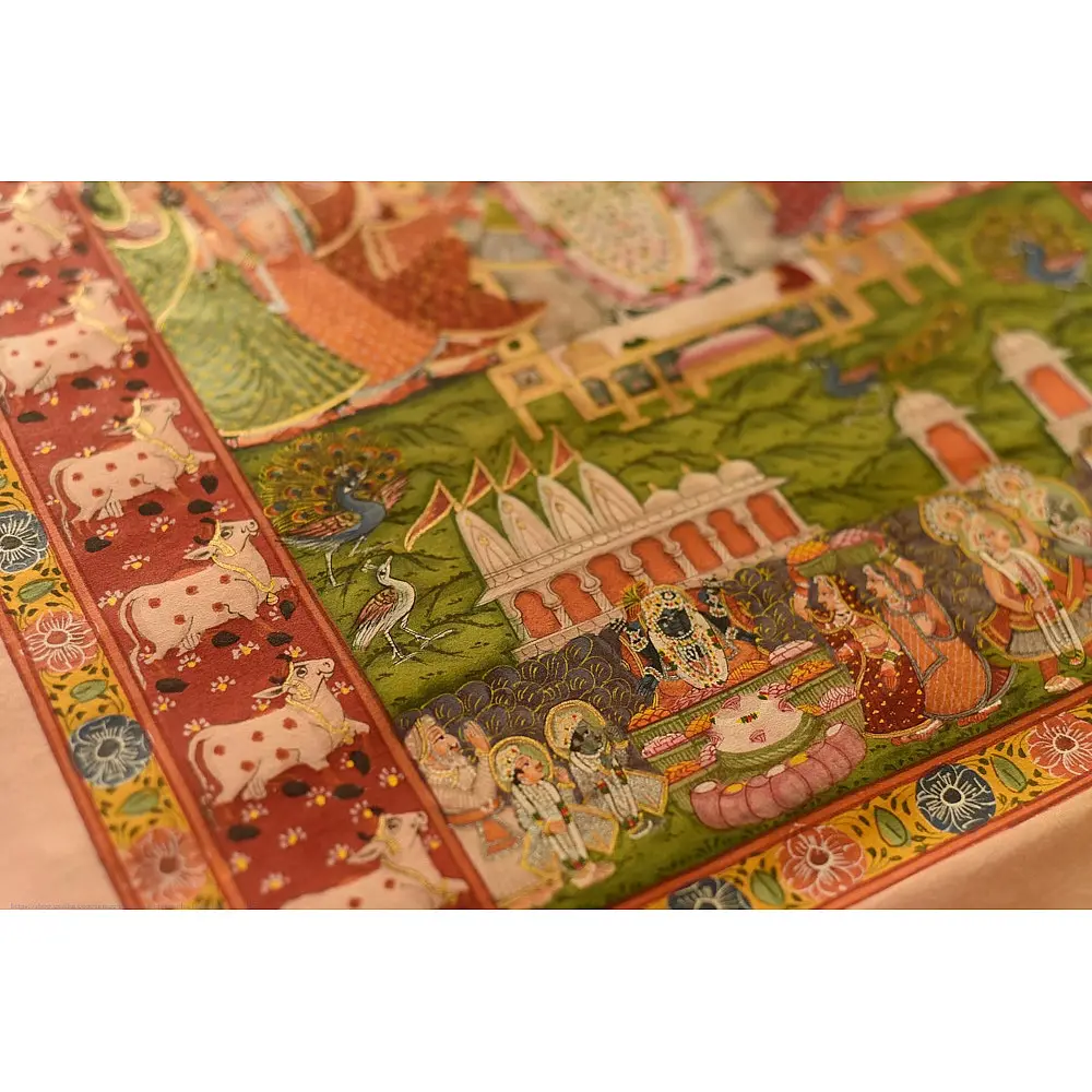 buy Traditional Pichwai Paintings of Nathdwara  - Shrinath ji  