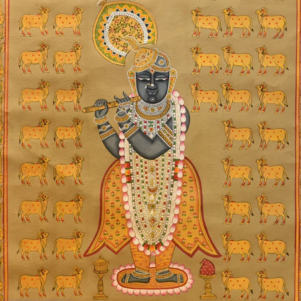 shop Pichwai Paintings of Nathdwara - Shrinath ji  