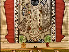 Pichwai Paintings of Nathdwara | Shyamda ji  (40" x 30")
