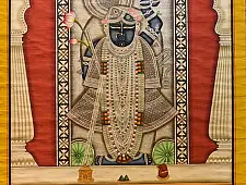 Pichwai Paintings of Nathdwara | Shyamda ji  (40" x 30")