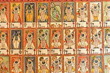 Pichwai Paintings of Nathdwara | Swarup of Shrinath ji  (23.5" x 35")