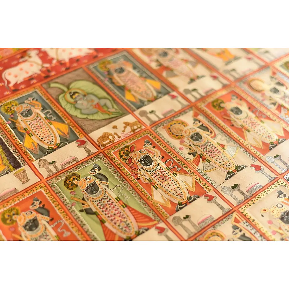 Paintings of Nathdwara  - Different Swarup of Shrinath ji 