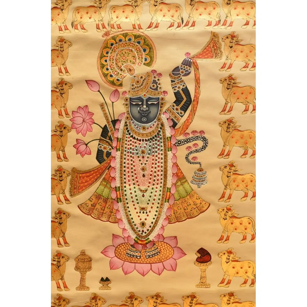 shop Pichwai Paintings of Nathdwara - Shrinath ji  