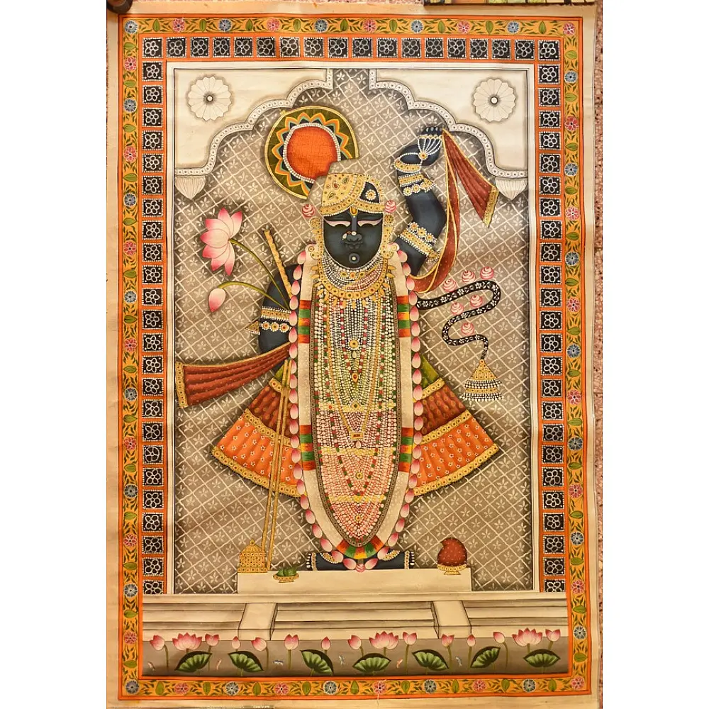 shop Pichwai Paintings of Nathdwara - Shrinath ji  
