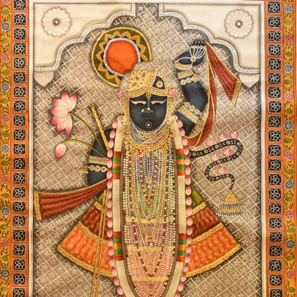 shop Pichwai Paintings of Nathdwara - Shrinath ji  