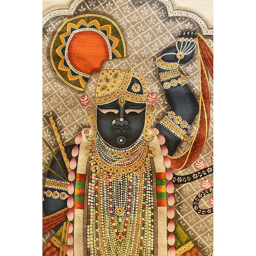 shop Pichwai Paintings of Nathdwara - Shrinath ji  
