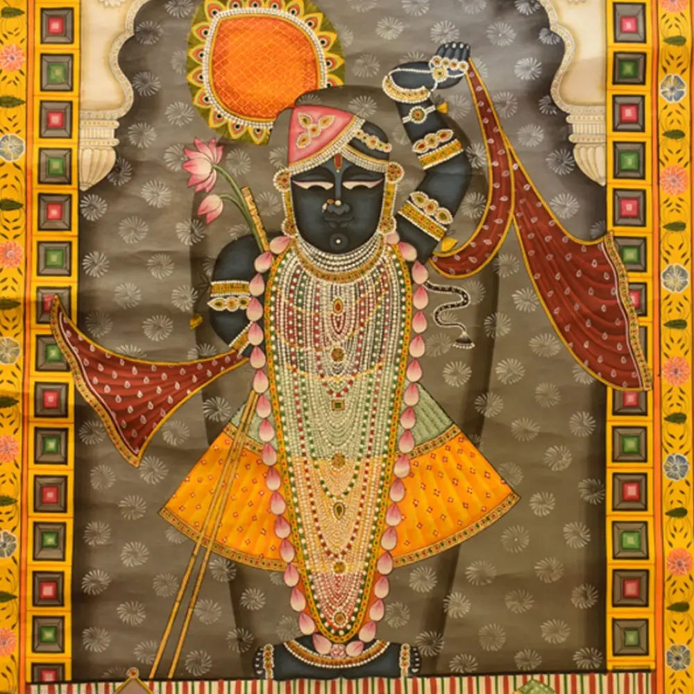shop Pichwai Paintings of Nathdwara - Shrinath ji  