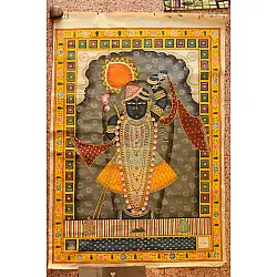 Pichwai Paintings of Nathdwara | Shrinathji  (41" x 29")