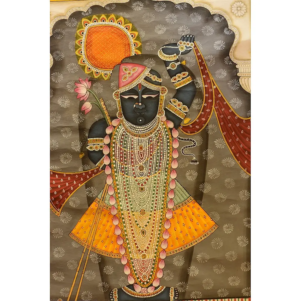 shop Pichwai Paintings of Nathdwara - Shrinath ji  
