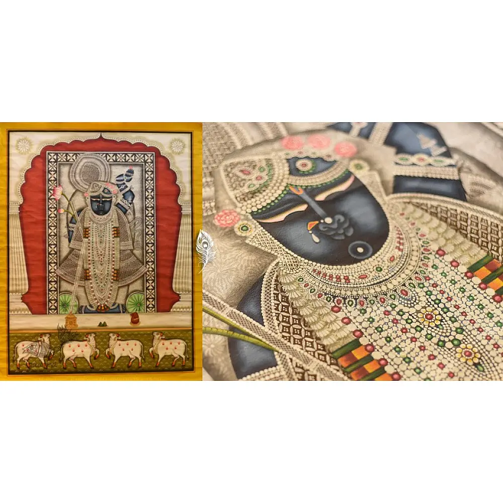 shop Pichwai Paintings of Nathdwara -  Shyamda ji