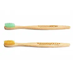 Ubtan ☘ Bamboo Tooth Brush ☘ 17 { Pack of 2 }