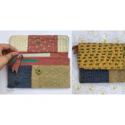 Zero Waste ~ Sashiko Wallet