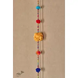 Zero Waste Hangings ~ Upcycled Beaded Pom Pom String