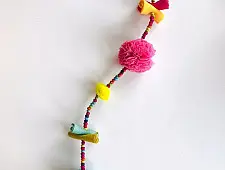 Zero Waste Hangings ~ Tinker Pom Pom String