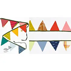 Zero Waste Hangings ~ Upcycled Rainbow Buntings