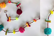 Zero Waste Hangings ~ Tinker Pom Pom String