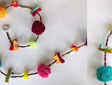 Zero Waste Hangings ~ Tinker Pom Pom String