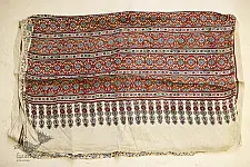 देविका ❋ Ajrakh Modal Silk Saree { with Blouse piece } ❋ 14