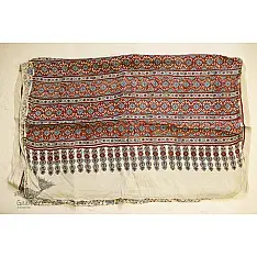 देविका ❋ Ajrakh Modal Silk Saree { with Blouse piece } ❋ 14