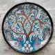 shop hand painted wall plate - tree