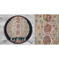 Sajaavat . सजावट | Kalamkari Art of Wall Plate - Tree Of Life