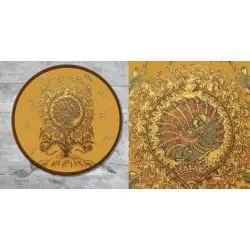 Sajaavat . सजावट | Kalamkari Painting on Wall Plate