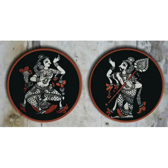 shop  Traditional Hand Painted Wall Plate (Set of Two)