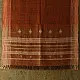 shop Kutchi Bhujodi Handspun Raw Woolen Shawl -Brown