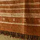 shop Kutchi Bhujodi Handspun Raw Woolen Shawl -Brown