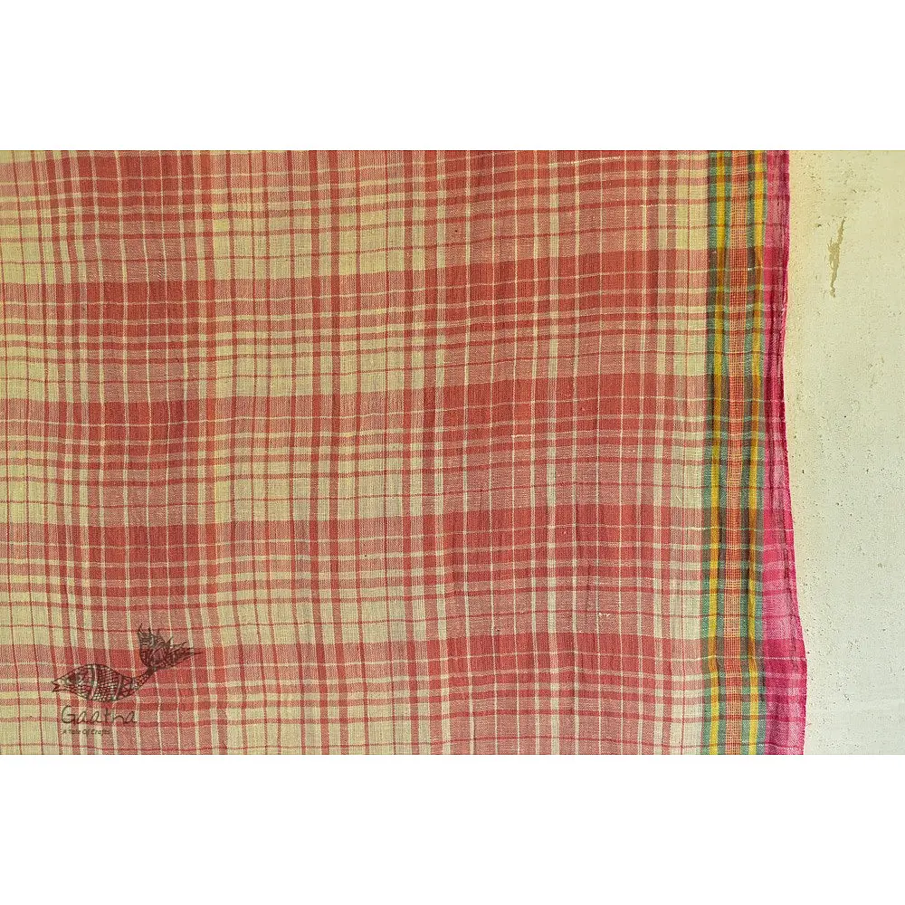 handwoven kala cotton bhujodi Stole