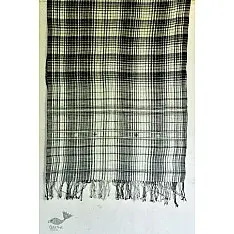 Gracious Grasslands  ☩ Kala Cotton Stole ☩ 9