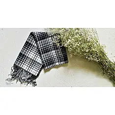 Gracious Grasslands  ☩ Kala Cotton Stole ☩ 9
