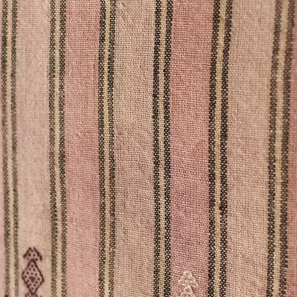 shop Kutchi Bhujodi Handspun Raw Woolen Shawl -rose pink