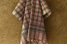 Salt Deserts of Kutch ☼ Kutchi Bhujodi Handspun Raw Woolen Shawl (Two Options)